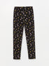 LC Waikiki Elastic Waist Printed Girl Tights